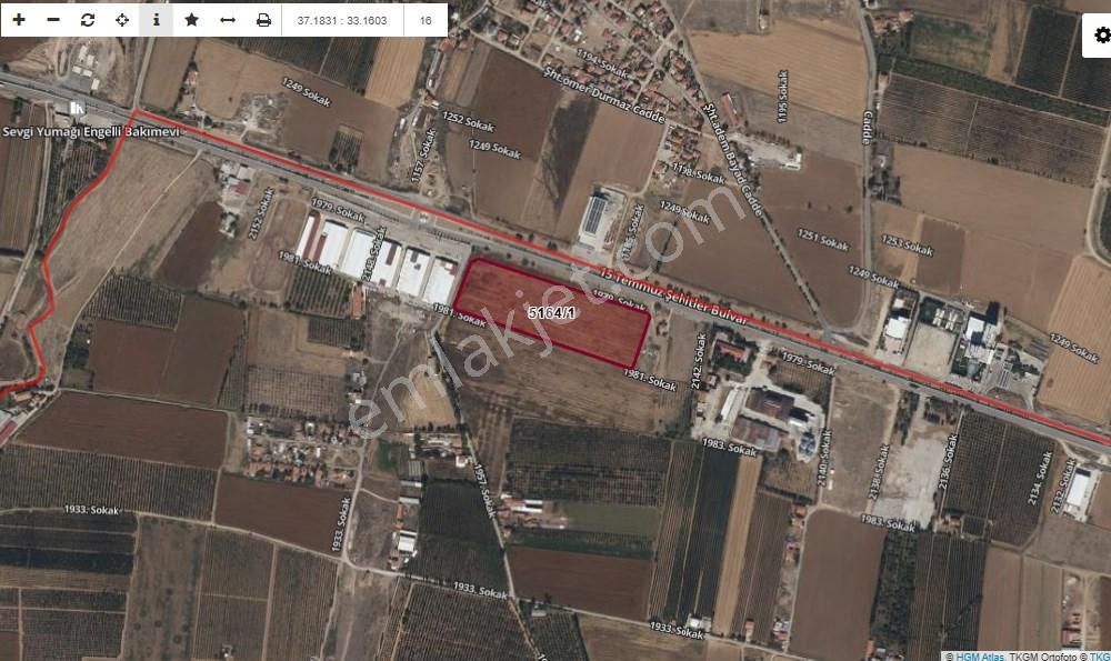 Karaman - Konya Çevreyoluna Cephe Stratejik Ticari Arsa - Görsel 3