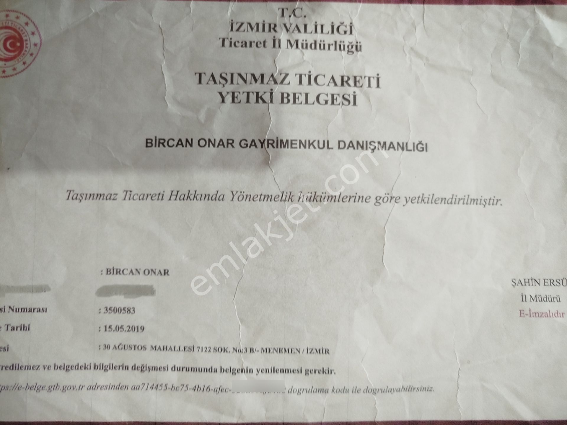 E.foça Yoluna Yakın Ulaşım Sorunu Olmayan Paylı Mülkiyetli Arazi - Görsel 9