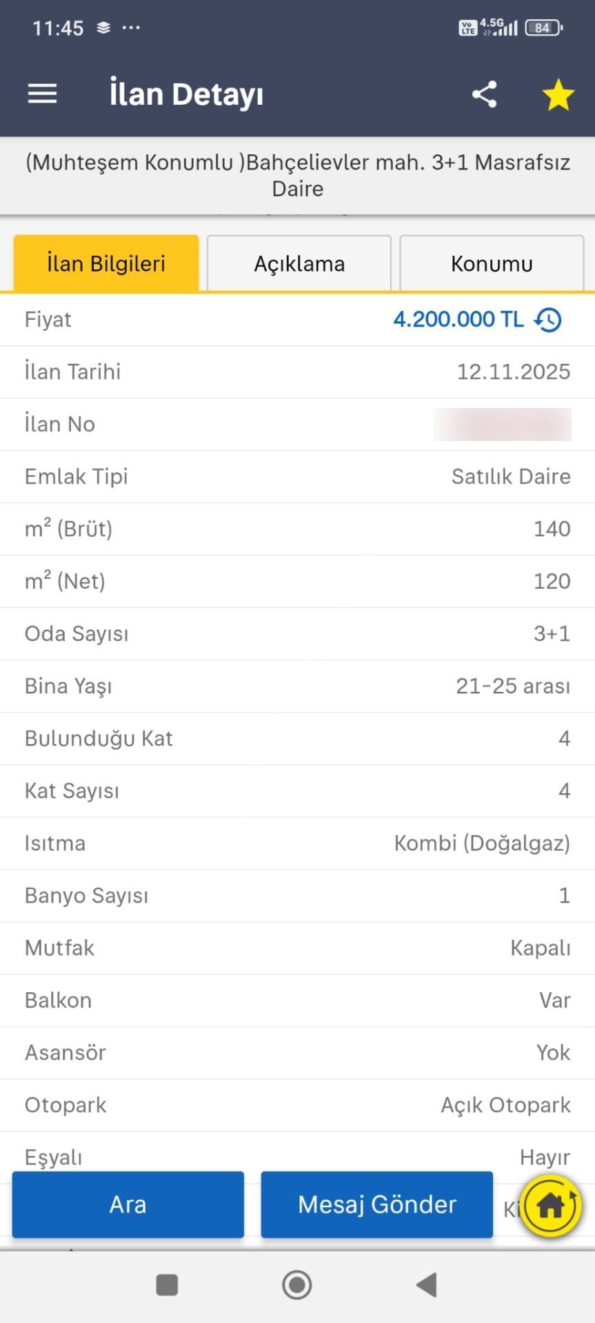 Balıkesir Bahçelievler De Demirdağ Emlak Tan Satılık 3+1 Daire. - Görsel 17