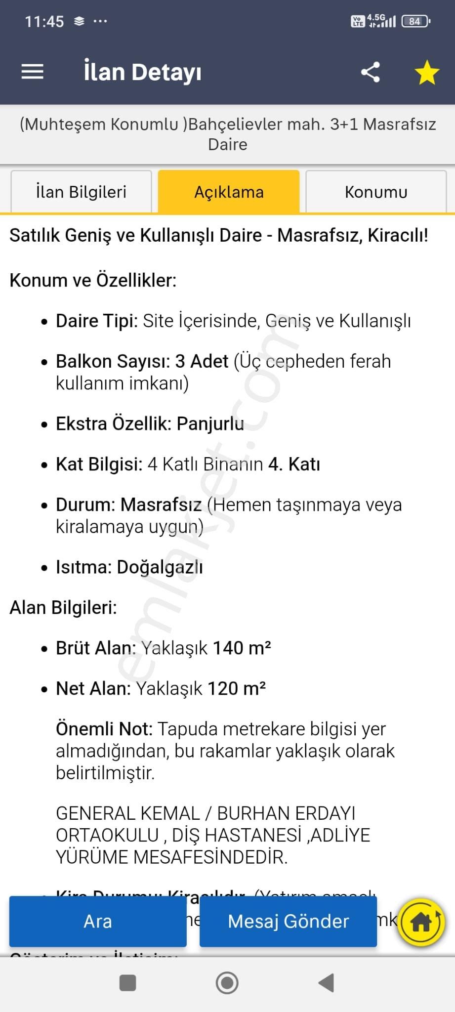 Balıkesir Bahçelievler De Demirdağ Emlak Tan Satılık 3+1 Daire. - Görsel 16