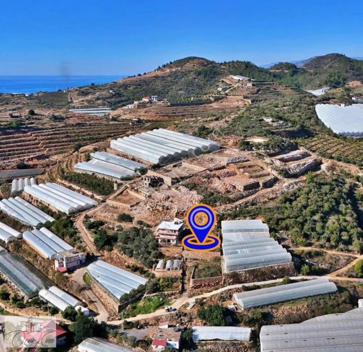 Alanya Yeşilözde Köy İçi Tapulu Satılık Tarla