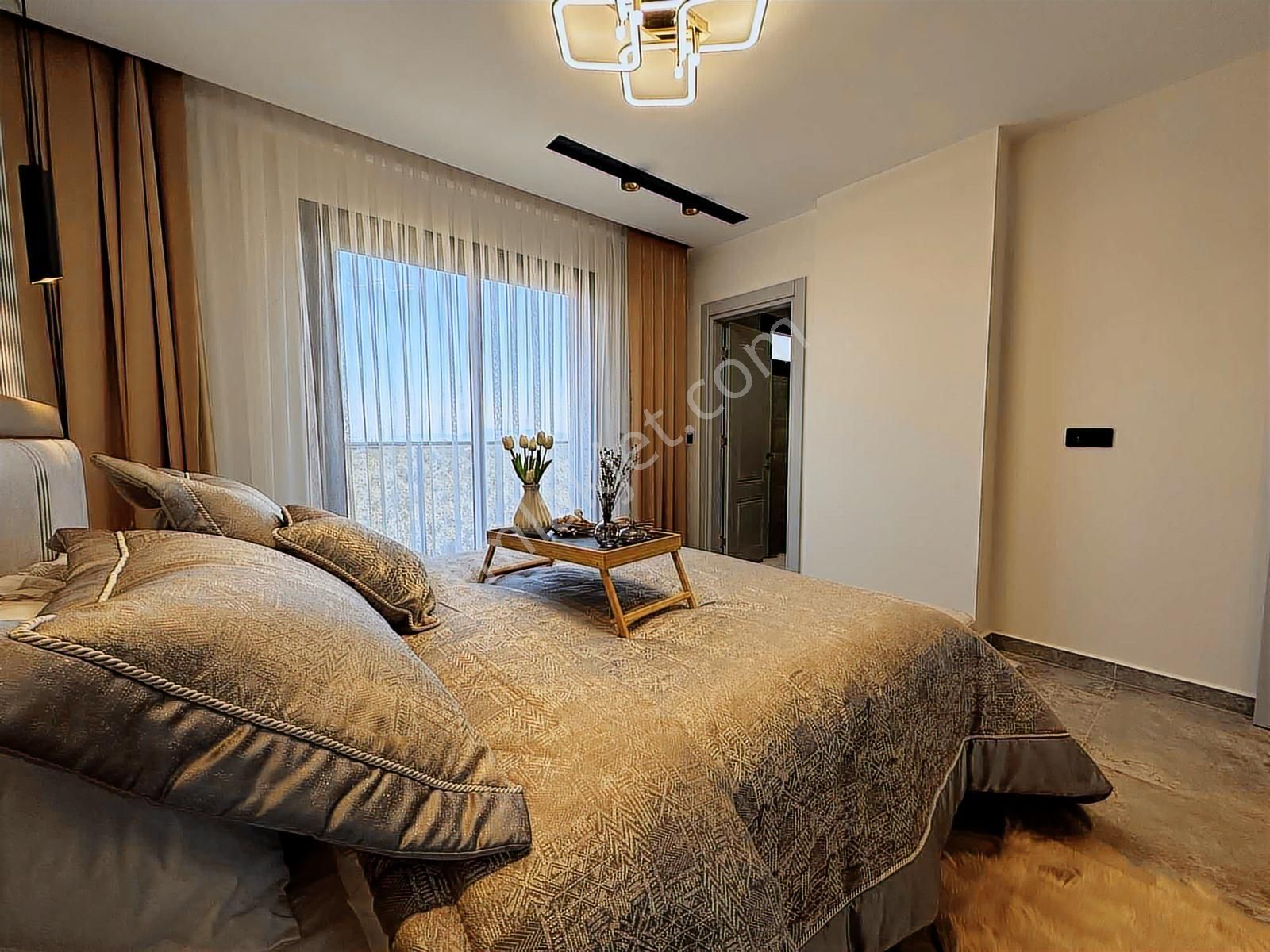 Kuşadası Davutlar Müstakil Özel Havuzlu Şömineli Satılık Villa - Görsel 18