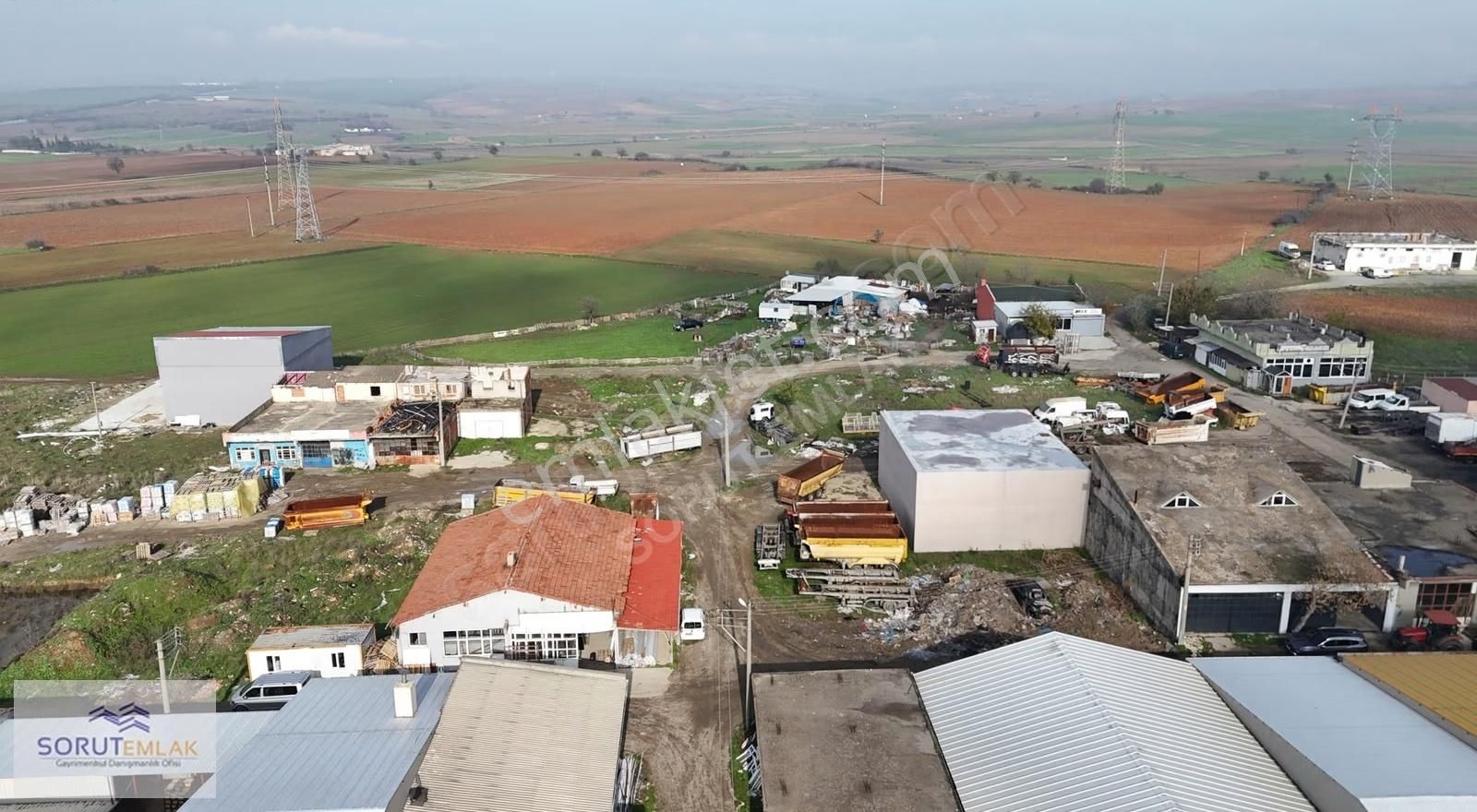 İstanbulkeşan Otoyolu Girişinde %100 Sanayi İmarlı Satılık Arsa - Görsel 34