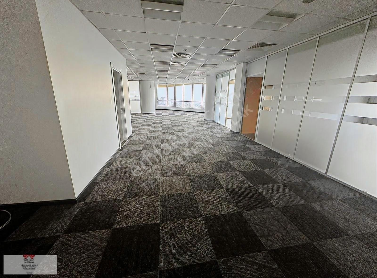 Koza Plaza'da Şehir Manzaralı Masrafsız Lüks Yapılı Plaza Katı - Görsel 8