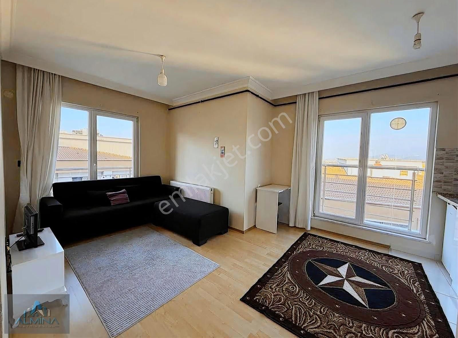 Almina'dan Cadde Üstü Site İçi Geniş M2 1+1 Kiralık Daire - Görsel 25