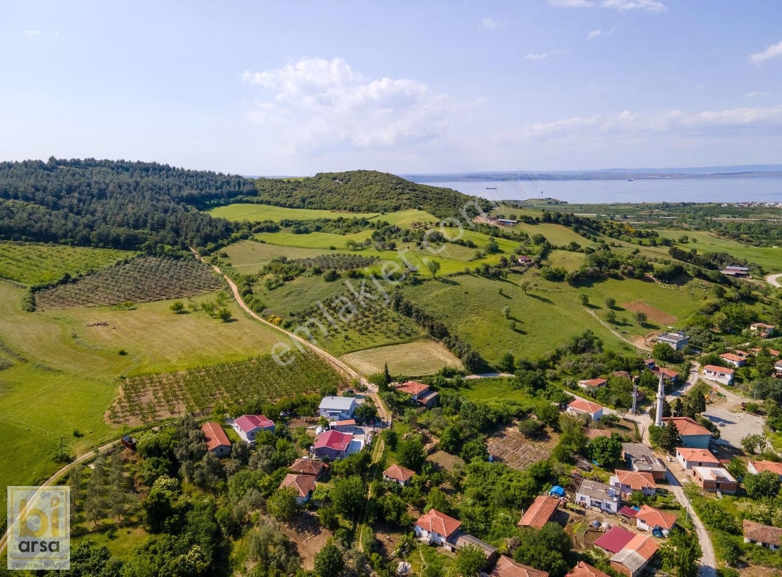 Lapsekide Denize Yakın 4.780m² Arsa !18 Adet Villa Projesi Hazır - Görsel 29