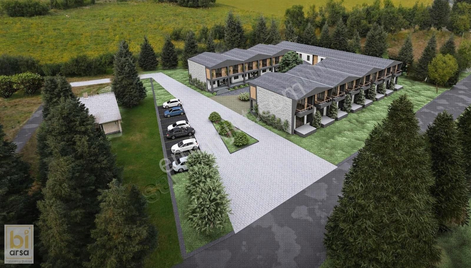 Lapsekide Denize Yakın 4.780m² Arsa !18 Adet Villa Projesi Hazır - Görsel 21