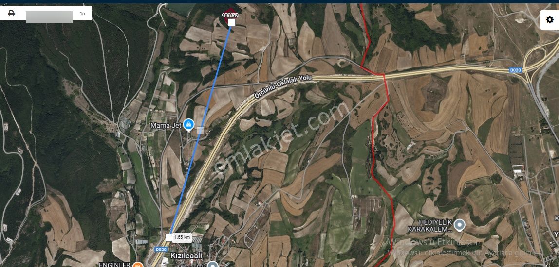 Çatalca Kızılcaalide Satılık Arsa , 538 M2 Hisseli - Görsel 2