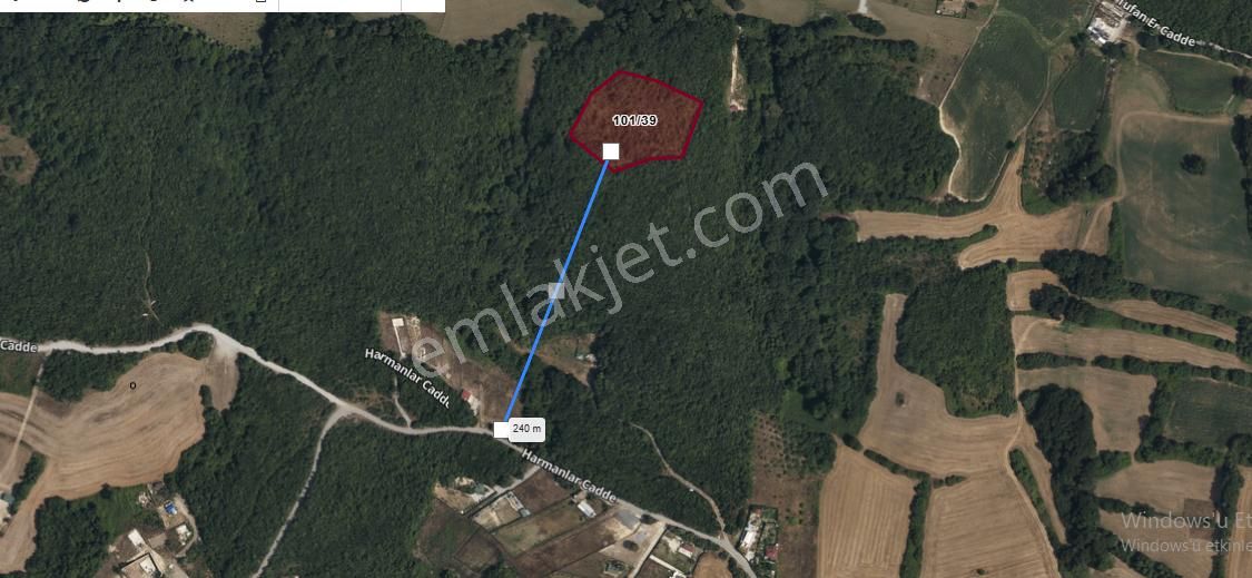 Arnavutköy Balabanda Satılık Arsa , 503 M2 Hisseli Yolu Var - Görsel 4