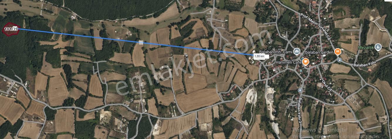 Arnavutköy Balabanda Satılık Arsa , 503 M2 Hisseli Yolu Var - Görsel 3