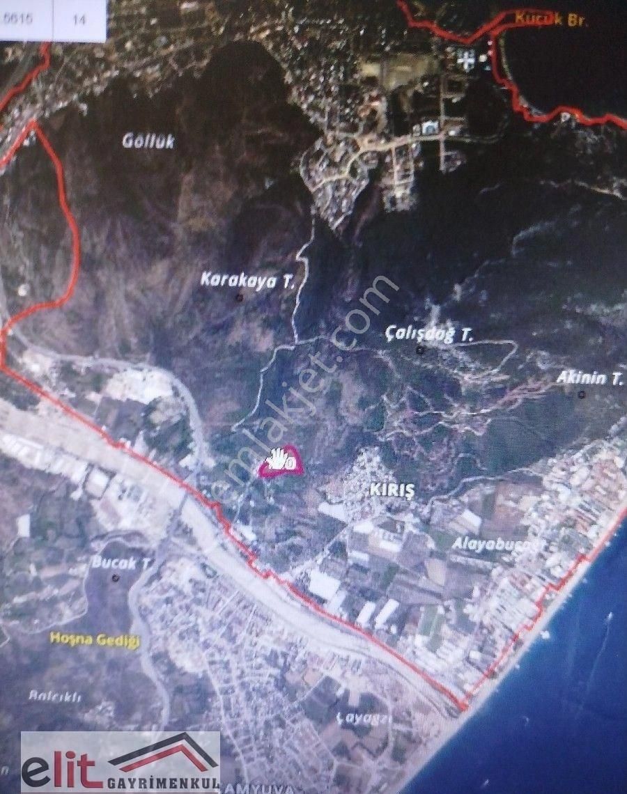 Antalya Kemer Kiriş De Satılık 3157metre Kare Narenciye Bahcesi - Görsel 3