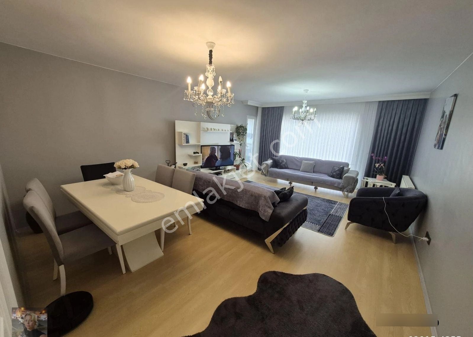 Büşra Gayrimenkulden Nezih Sitede Satılık Daire 3+1 Kat 3 Giyinme Odalı 150m2 - Görsel 6