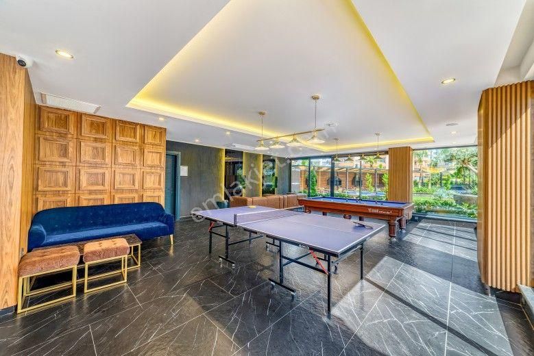 Alanya Tosmur'da Kiralık Ultra Lüks Sitede Deniz Manzaralı 1+1 - Görsel 21