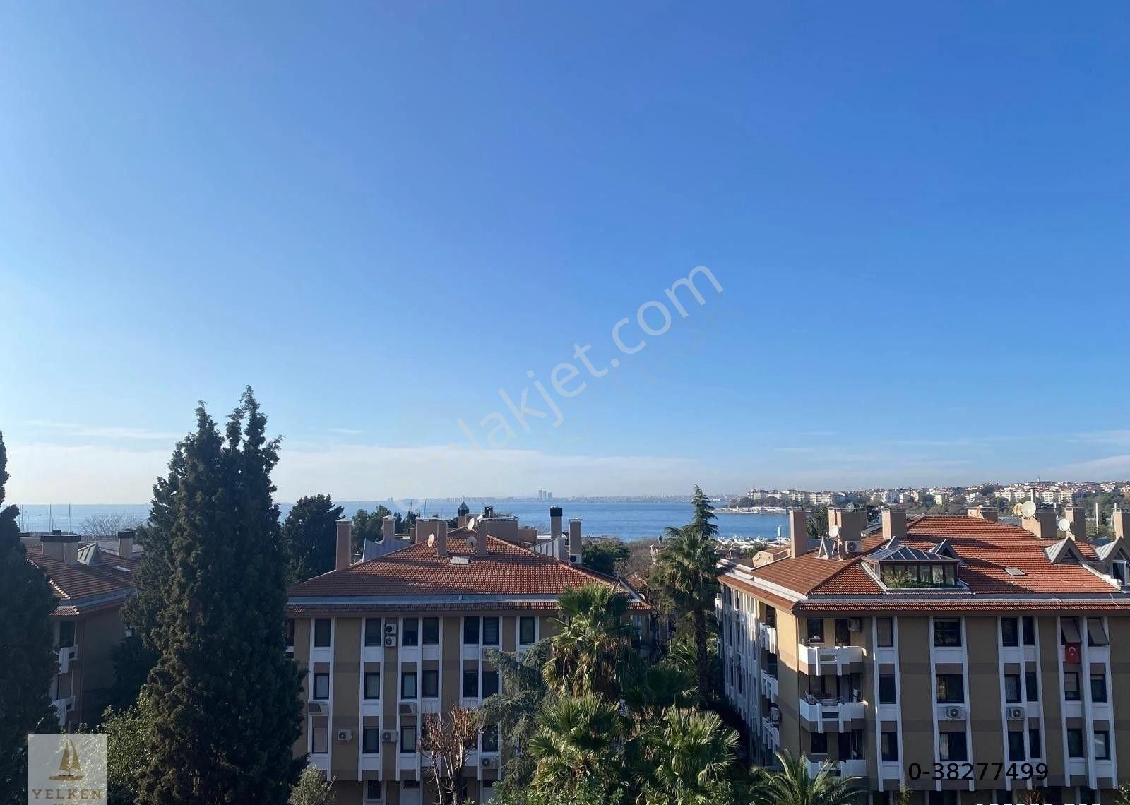 Fenerbahçe Marina'da Deniz Mazaralı 160m2 3+1 Balkonlu Yeni Bina - Görsel 3