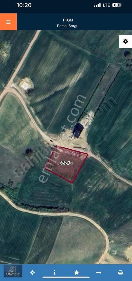 Şekeroglu Kaşıkçı 1650 Mt Ev Yapılabilir Süper Yer - Görsel 4