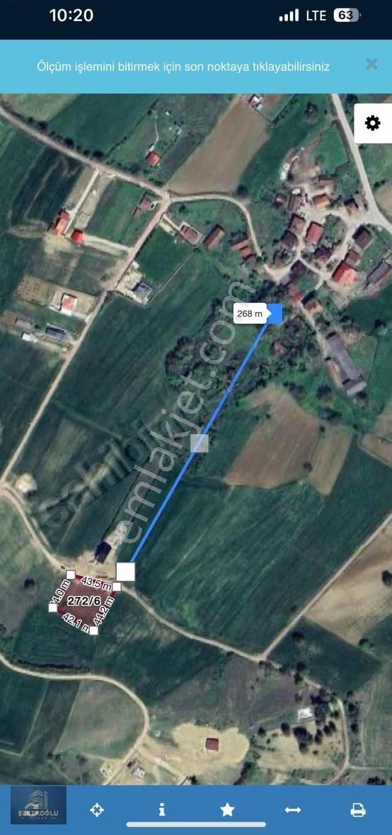 Şekeroglu Kaşıkçı 1650 Mt Ev Yapılabilir Süper Yer