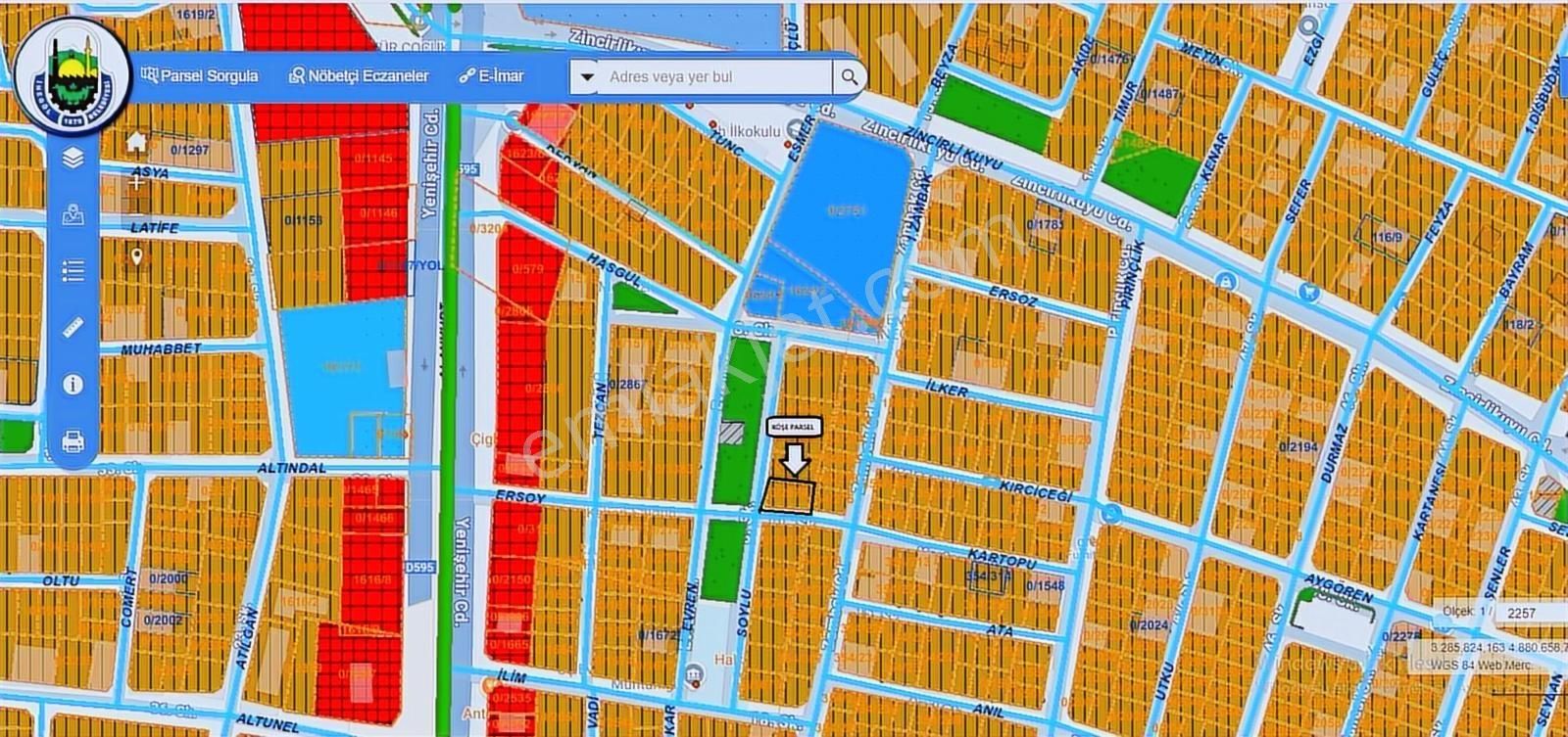 Ulucan'dan İnegöl Alanyurt Ta Satılık Köşe Parsel Arsa - Görsel 3