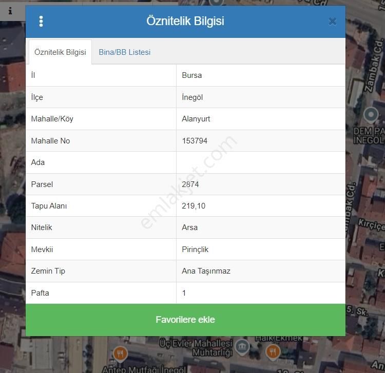 Ulucan'dan İnegöl Alanyurt Ta Satılık Köşe Parsel Arsa - Görsel 16