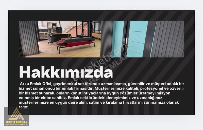 Arzu Emlaktan Sıfır Asansörlü 4+2 Bağımsız Girişlidubleks - Görsel 15