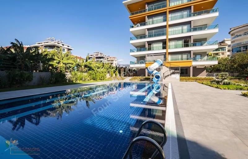 Kestel Oxopia Res.'de 2+1 120 M² Eşyalı Deniz & Doğa Manzaralı - Görsel 3