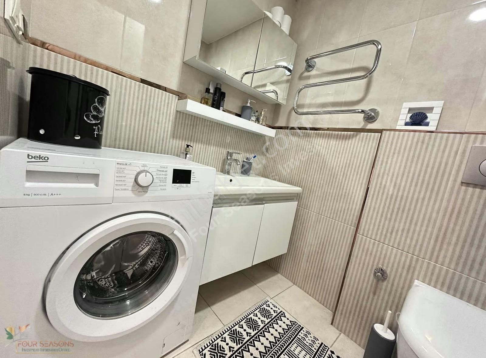 Oba/ Crystal Nova Eşyalı 1+1 60 M² 2. Kat Denize 1 Km - Görsel 21