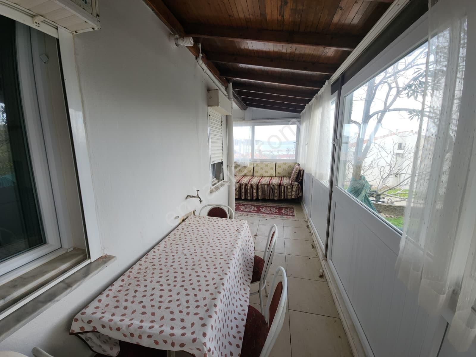 Mordoğan İskeleye 200m Mesafede Deniz Manzaralı Müstakl Kagir Ev - Görsel 16