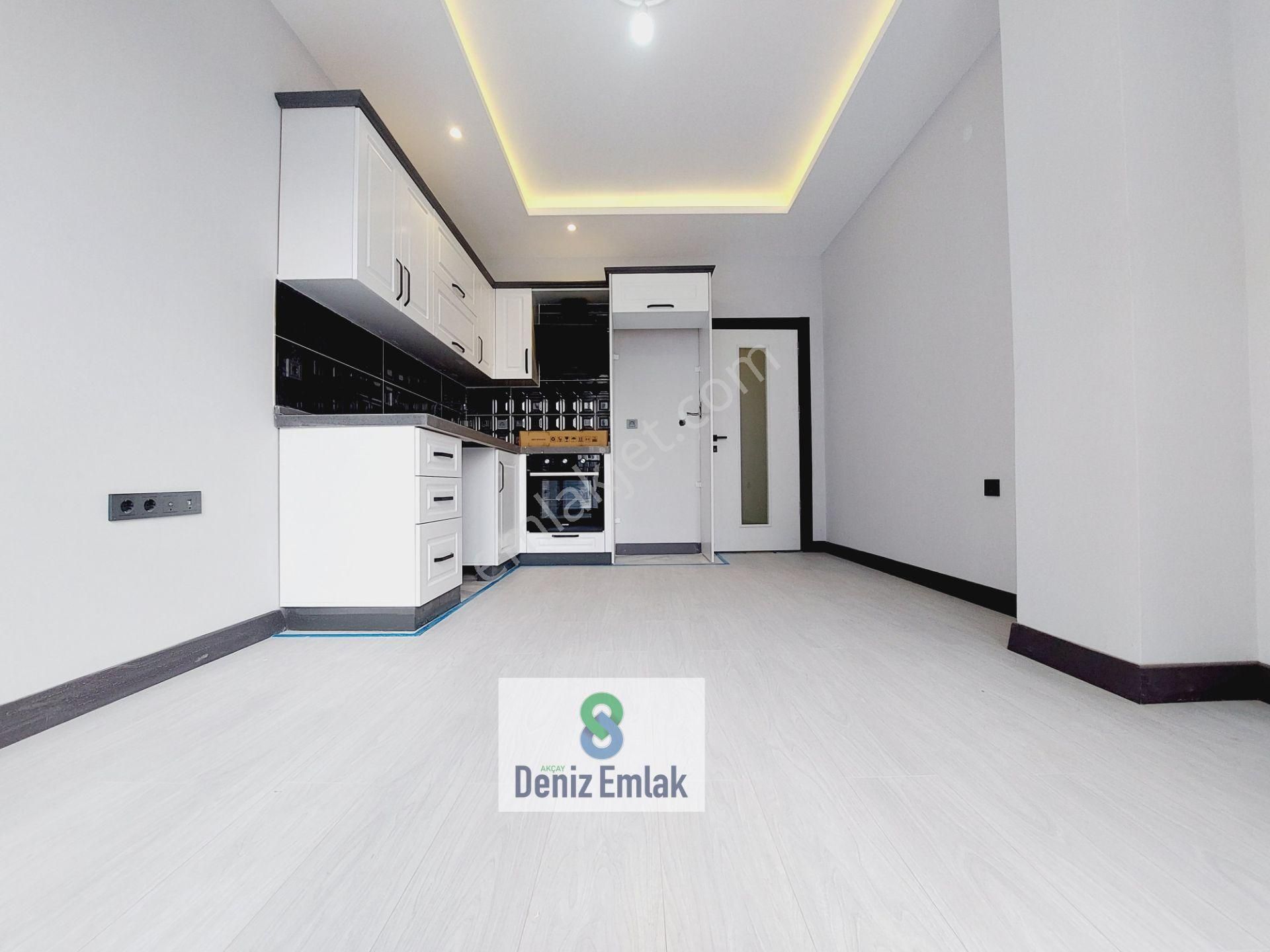 Denizden Akçayda Yeni Binada Lüks Asansörlü Satılık 1+1 Daire - Görsel 13
