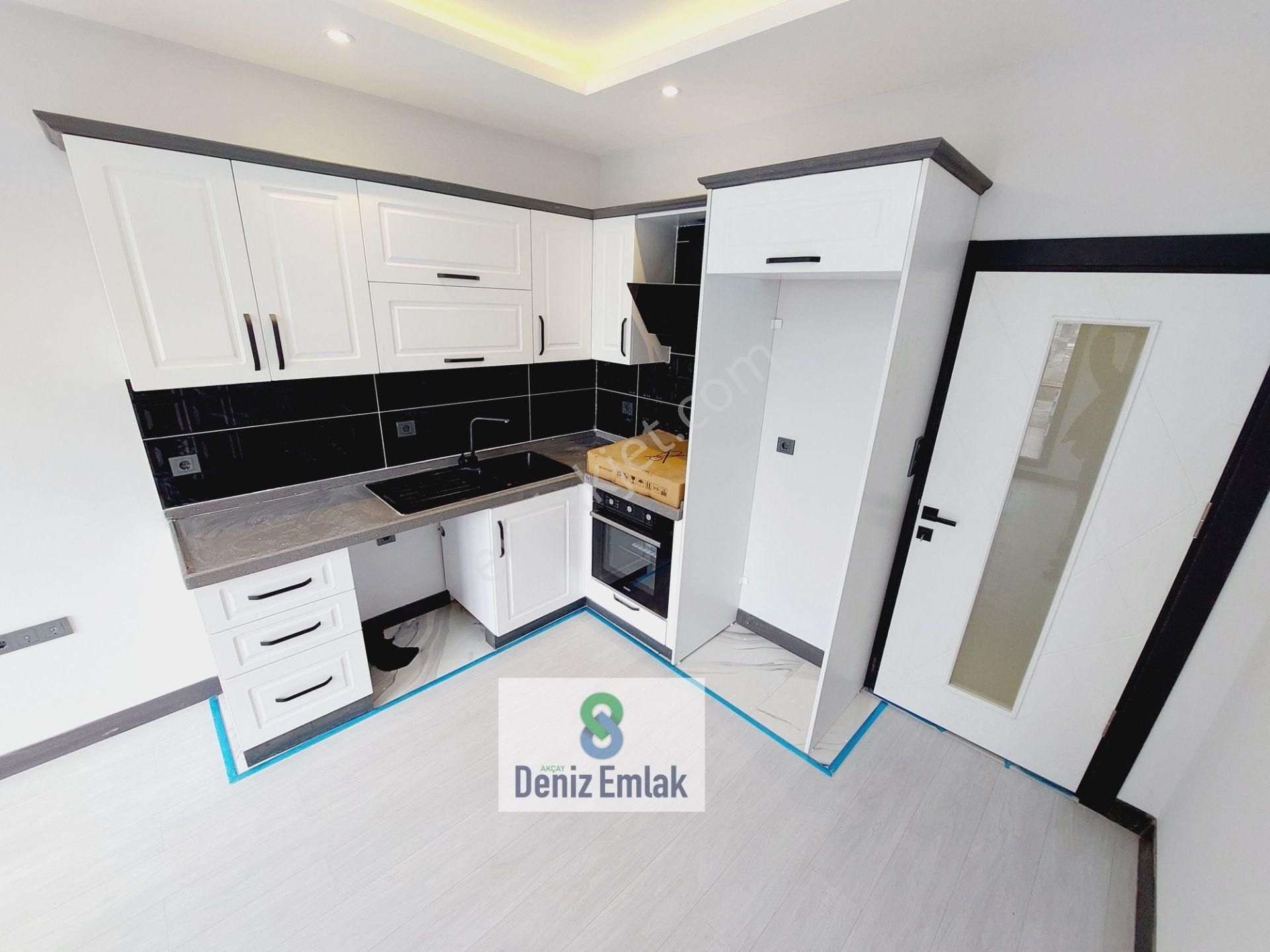 Denizden Akçayda Yeni Binada Lüks Asansörlü Satılık 1+1 Daire - Görsel 8