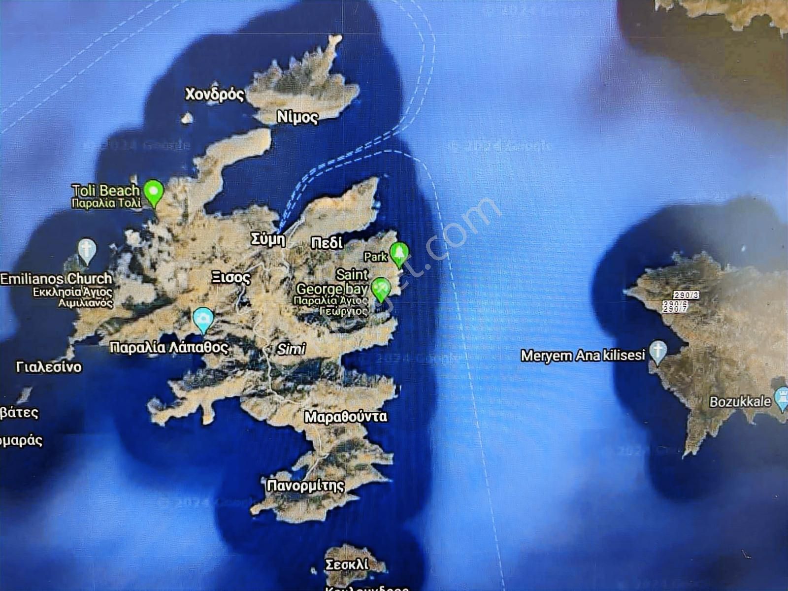 Marmaris Yarım Ada'sında Satılık Arazi