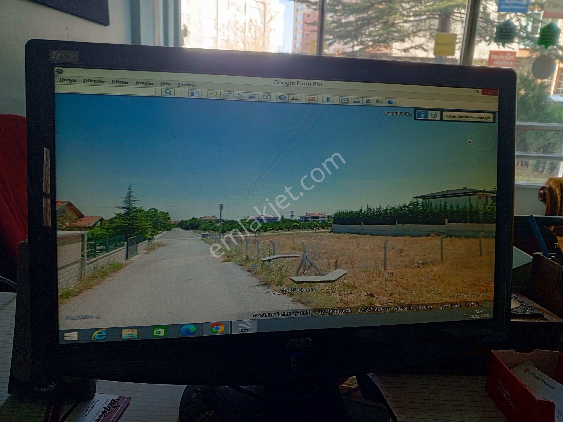 Konya Meram Hatı Mah. 1010 M2 Satılık Villa Arsası - Görsel 2