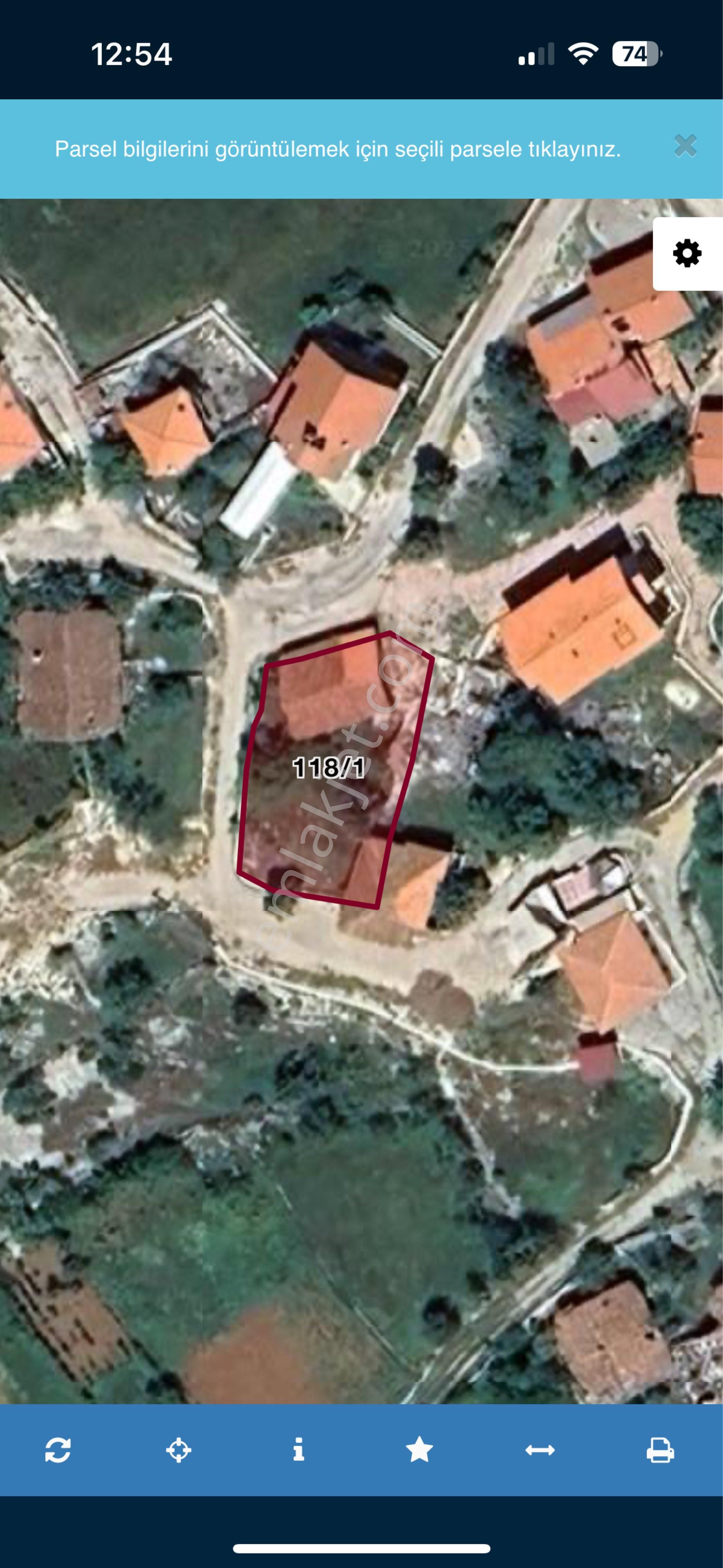 Akseki’de 642 M2 Arsa Ve Düğmeli Müstakil Ev