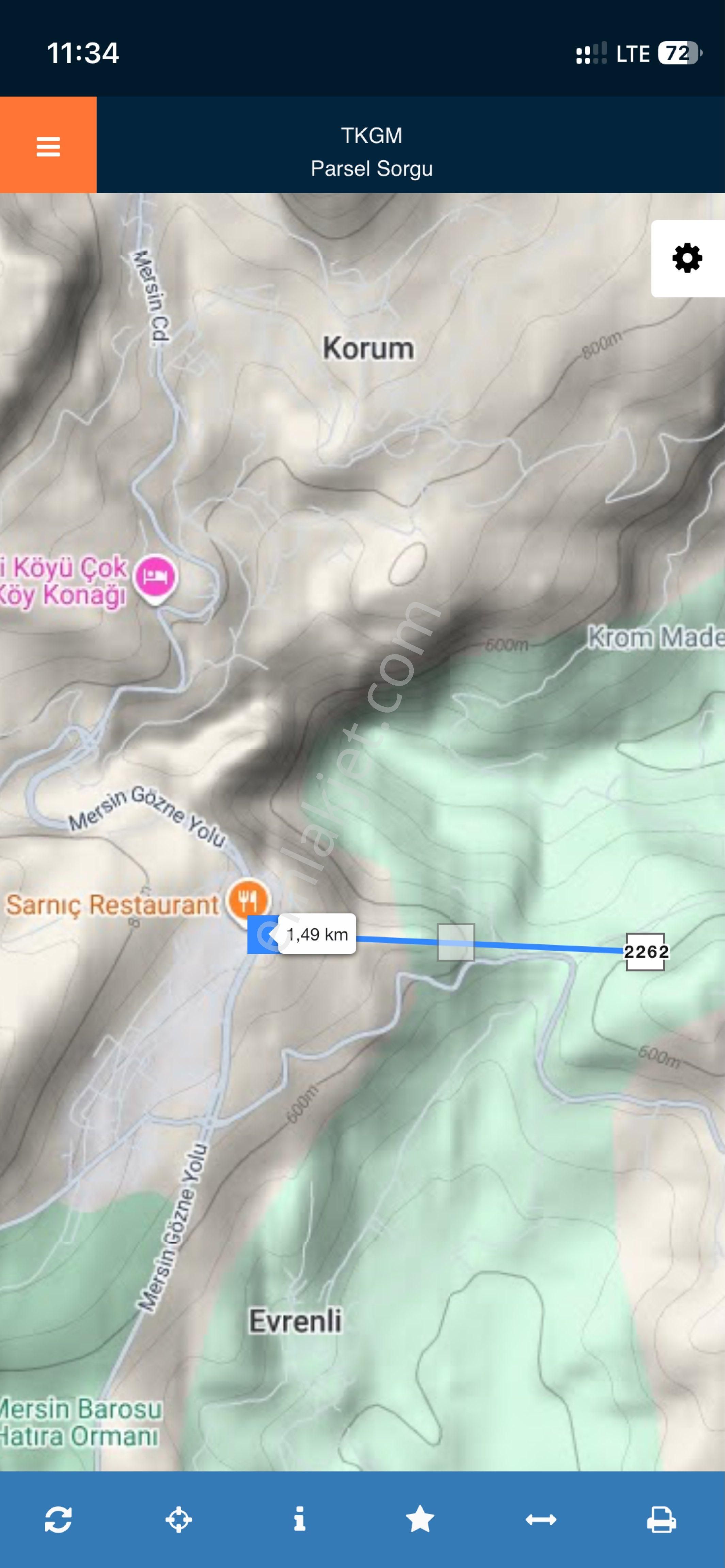 103 M2 Tapulu, Yatırımlık & Kullanımlık Kiralık Arsa - Görsel 4