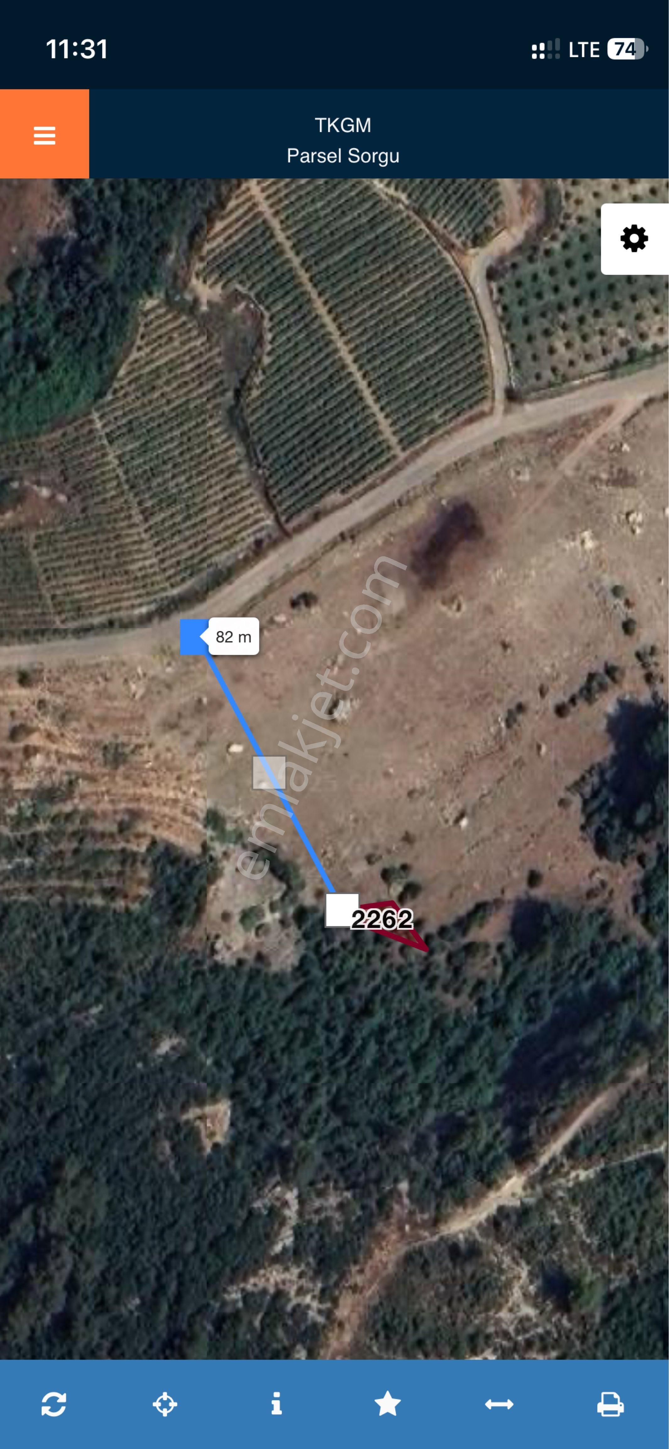 103 M2 Tapulu, Yatırımlık & Kullanımlık Kiralık Arsa - Görsel 6