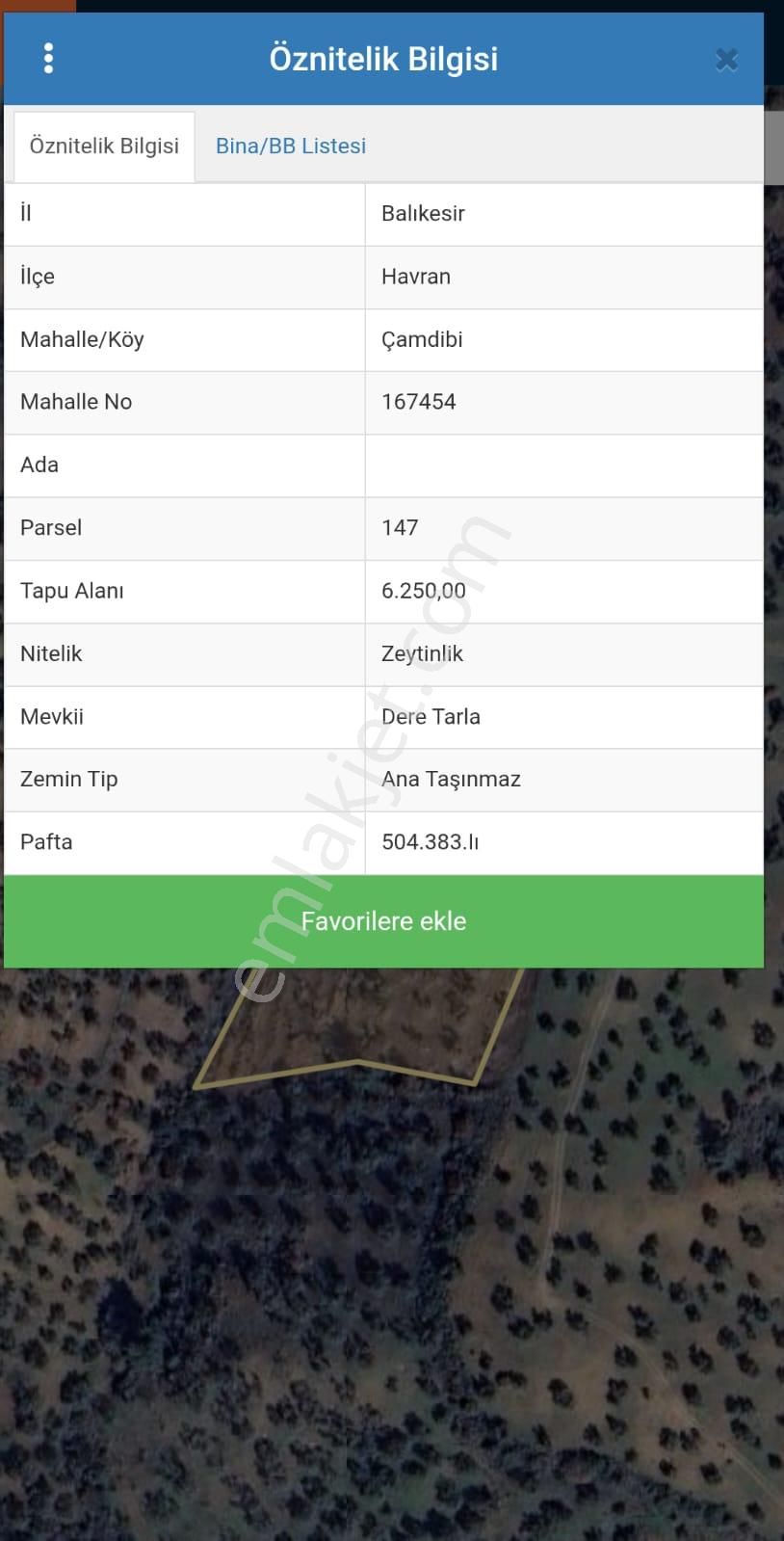Golden Globy, Havran-çamdibi'nde Acil Satılık 6.250 M2 Fırsat Zeytinlik - Görsel 27