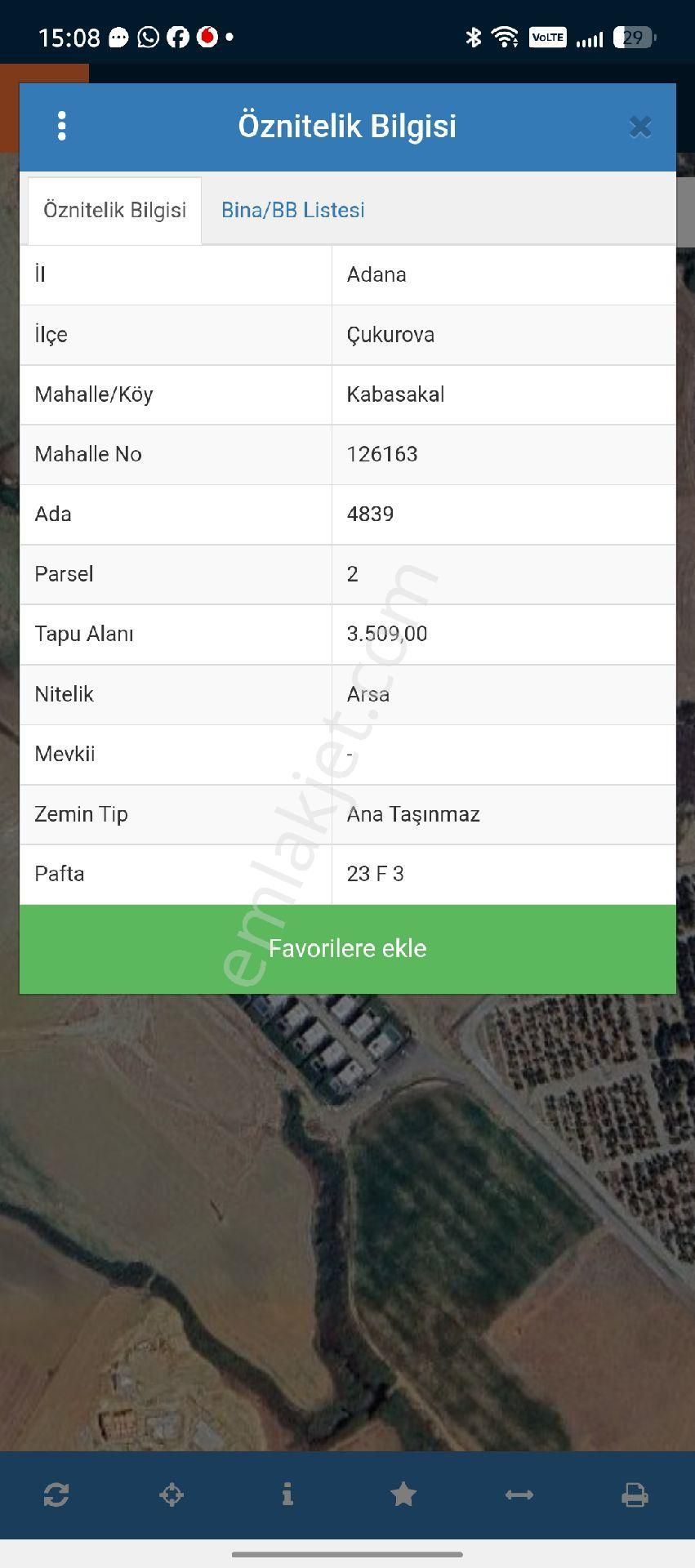 Kabasakal Yatırmlık Acil Satılık Arsa - Görsel 2