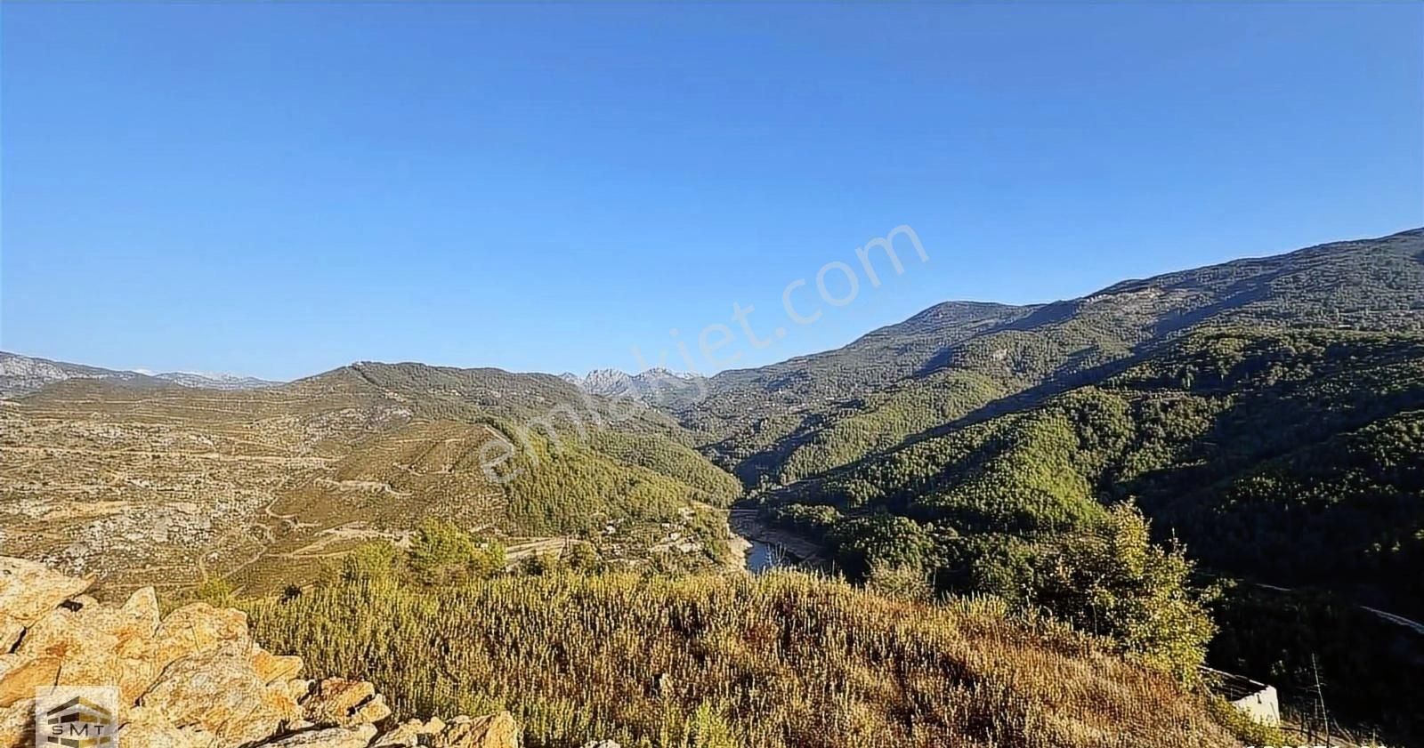 Alanya Üzümlü Mahallesi Yola Sıfır Satılık Manzaralı Tarla - Görsel 8