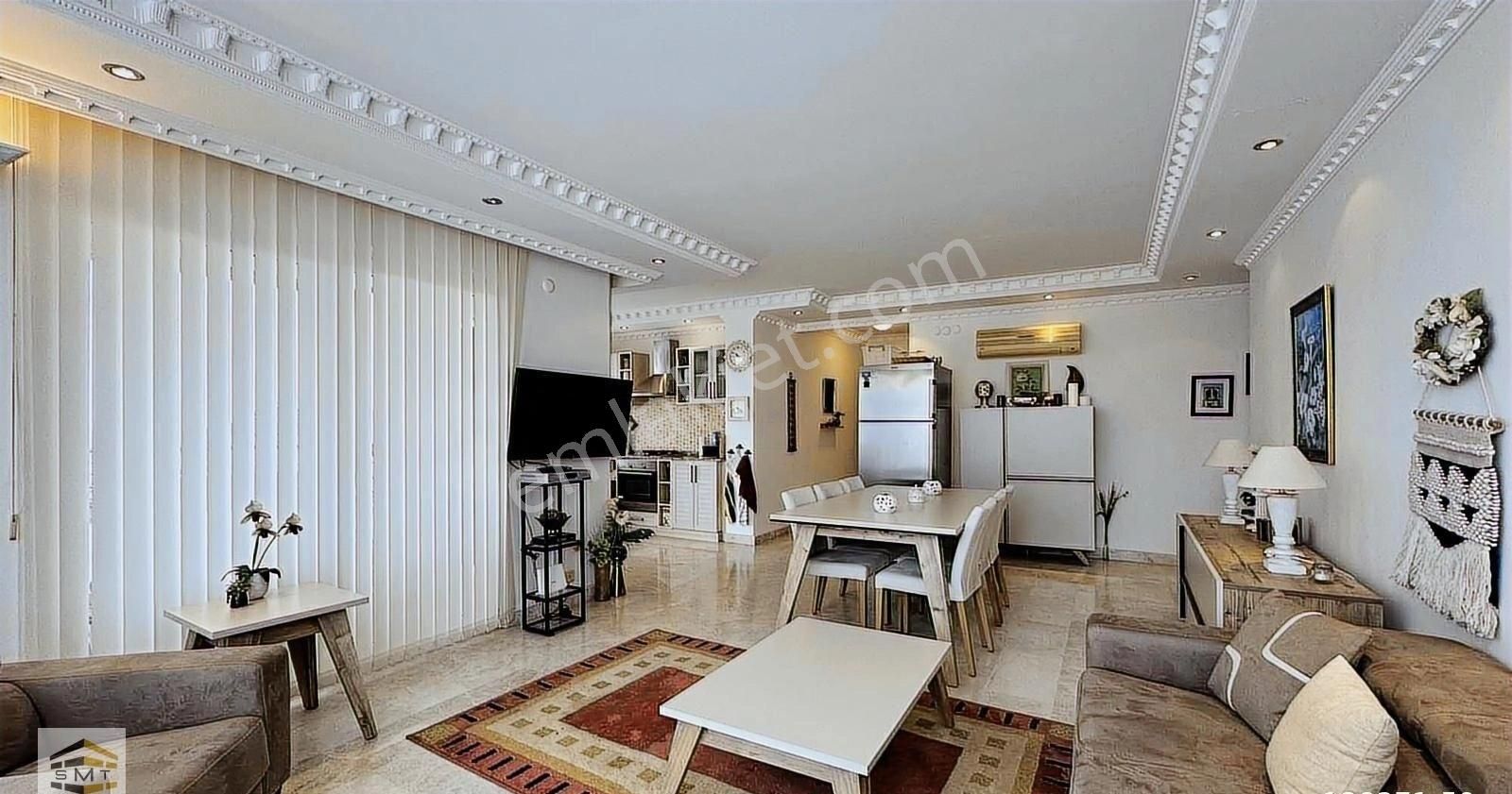 Alanya Cikcilli Mahallesinde Satılık Kale Manzaralı 2+1 - Görsel 17