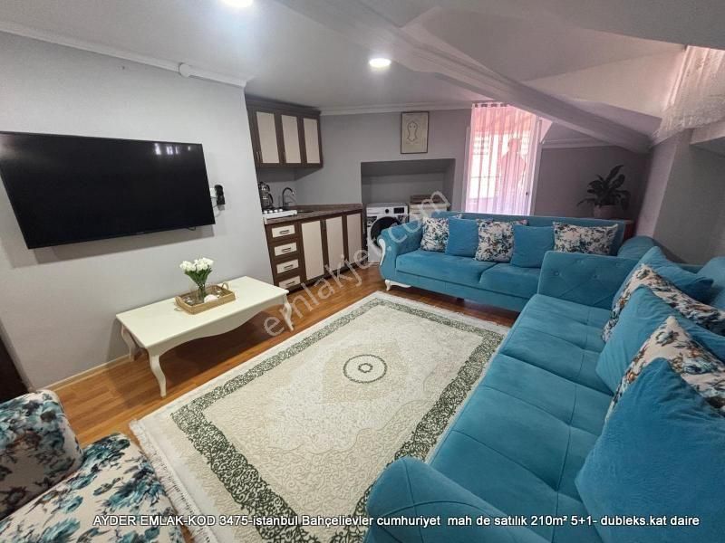 İstanbul Bahçelievler Cumhuriyet Mah De Satılık 210m² 5+1- Dubleks.kat Daire - Görsel 5