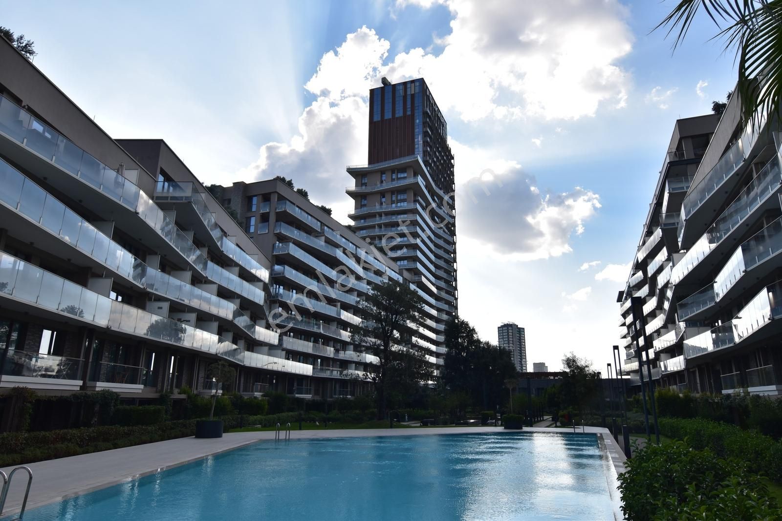 Folkart Incıty - Havuz, Peyzaj Cephe - Satılık 1+1 Daire