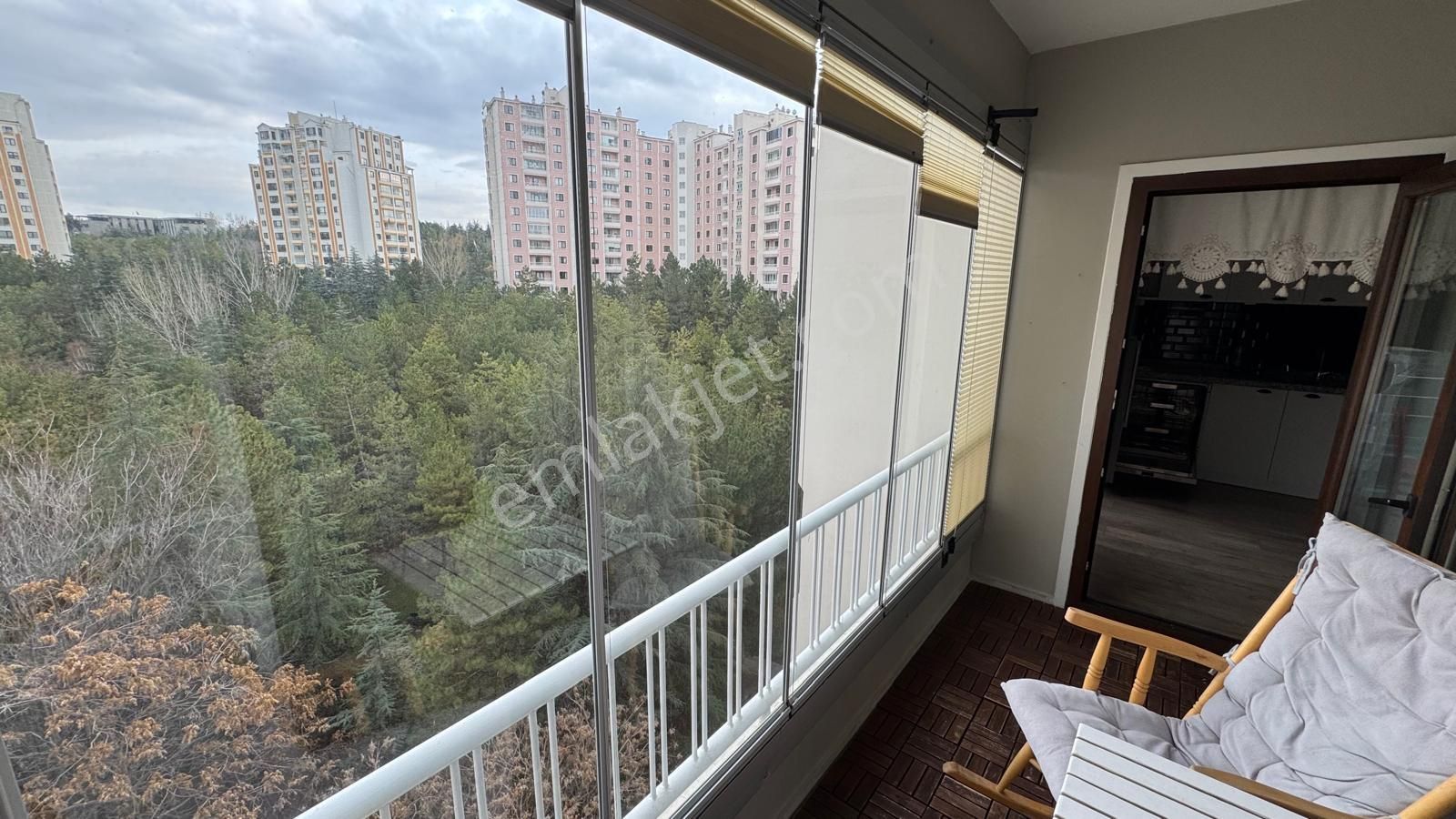 Bilkent 2 Park Sitesinde İçi Lüks Yapılı Katta Manzaralı 3+1 150 M2 Full Mobilyalı Kiralık Daire - Görsel 10