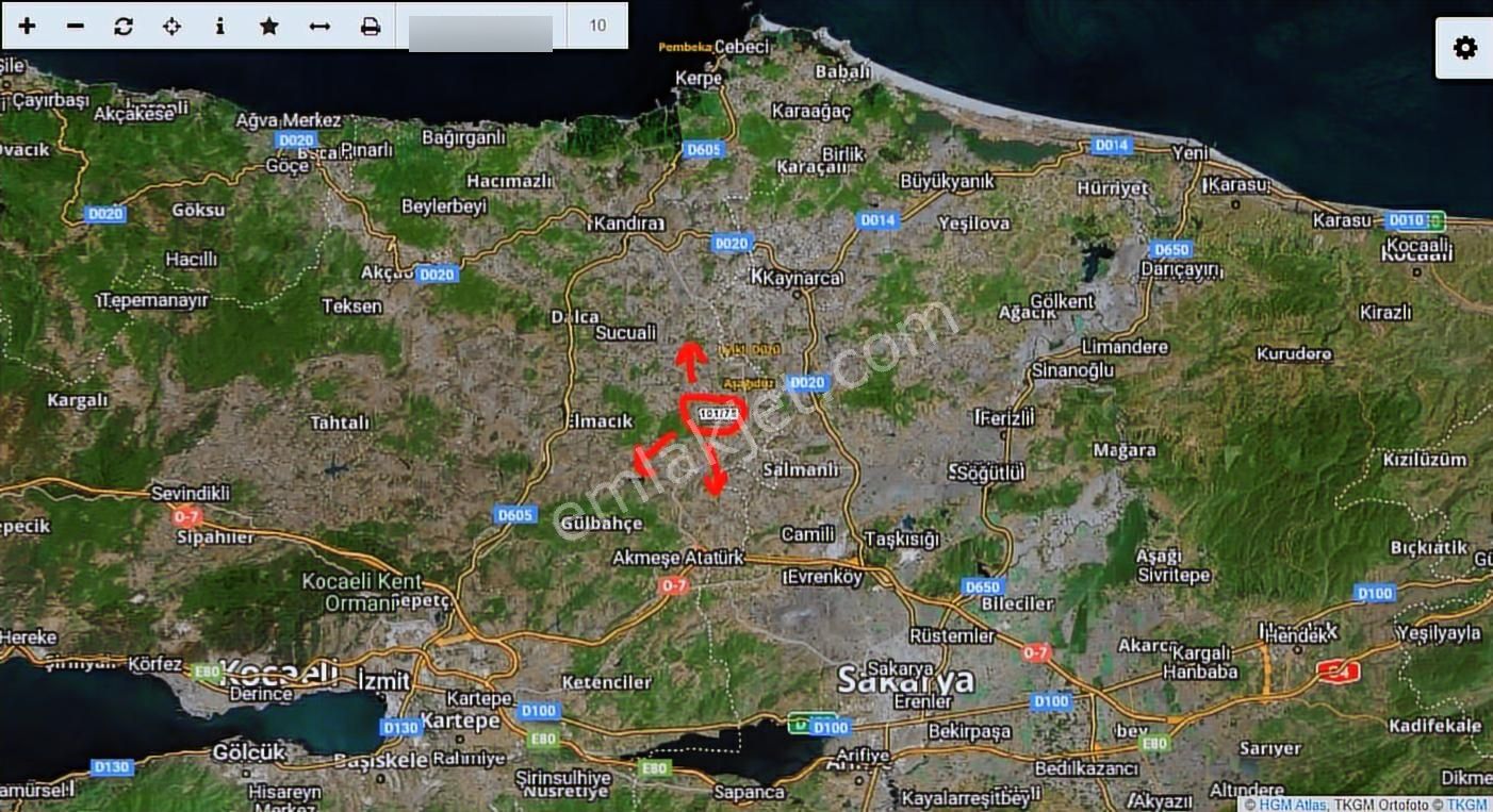 Kandıra Aramanda 15.630 M2 Yola Cephe Satılık Tarla - Görsel 2