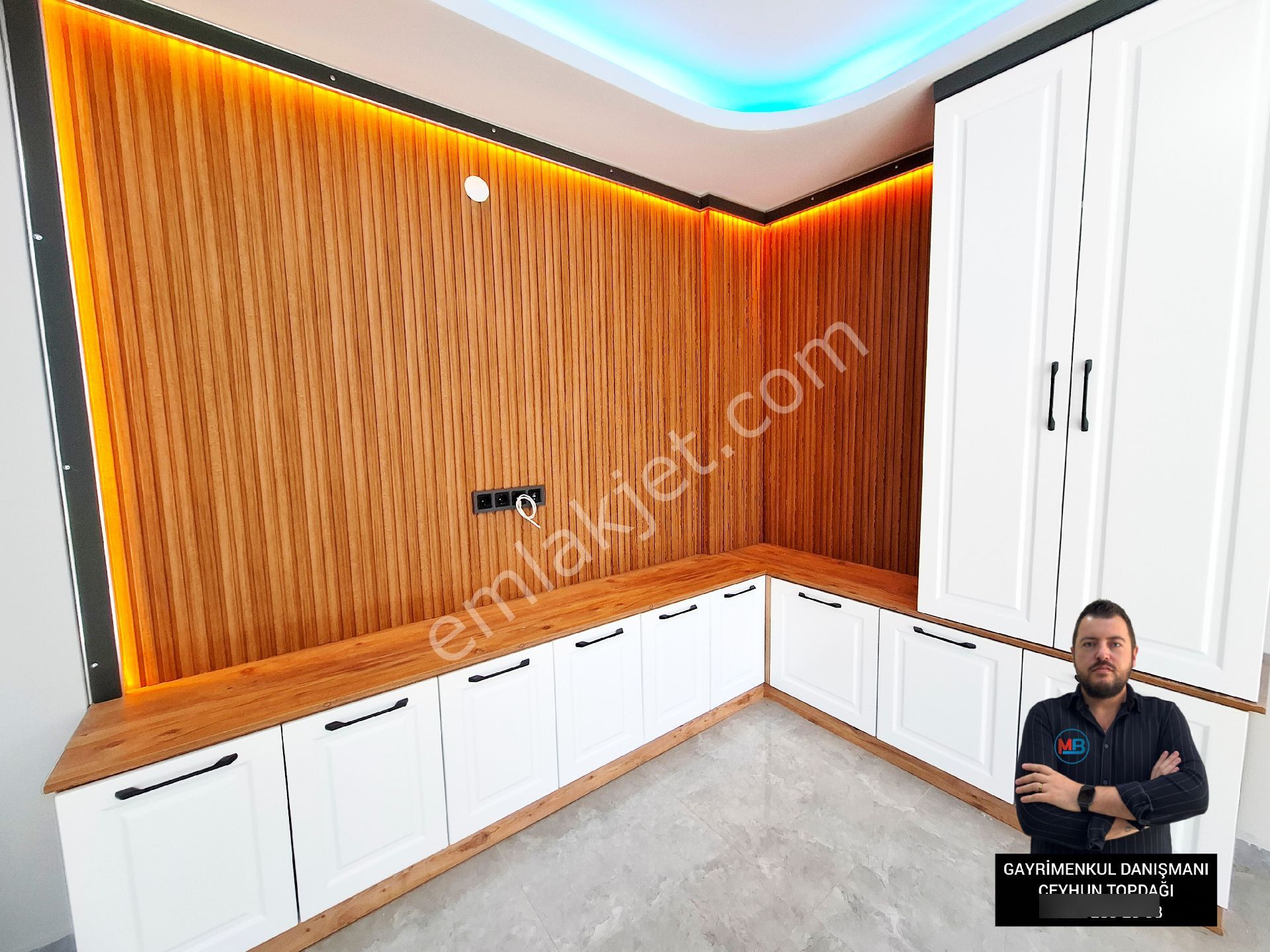 Didimde Satılık 3+1 Geniş Kullanışlı Tripleks Ön Cephe Müstakil Bahçeli Villa ! - Görsel 14