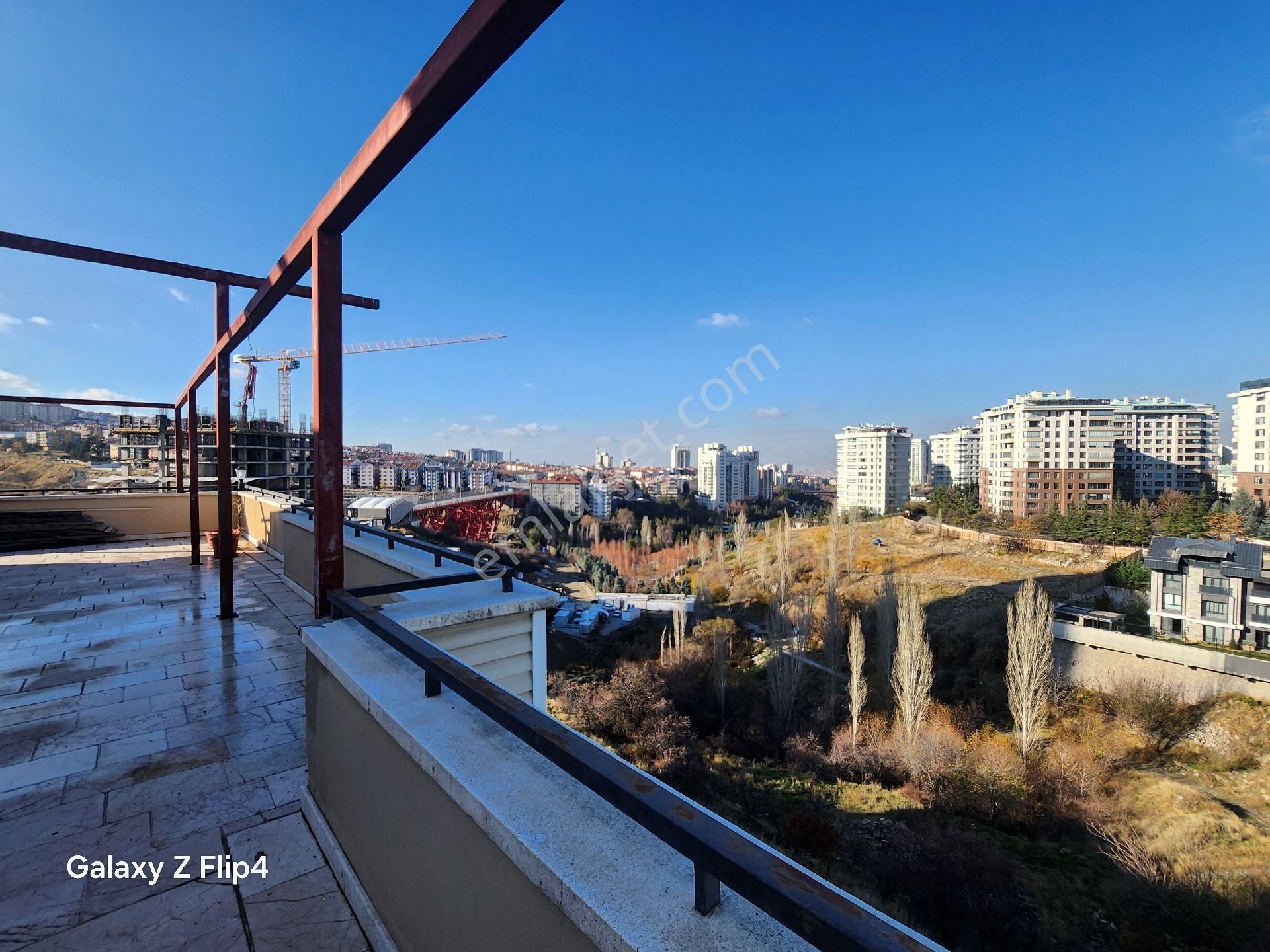 Çankaya Hilal Mahallesinde Kiralık Teraslı Vadi Cepheli Cadde Üzerinde Eşyalı Dubleks Daire - Görsel 6