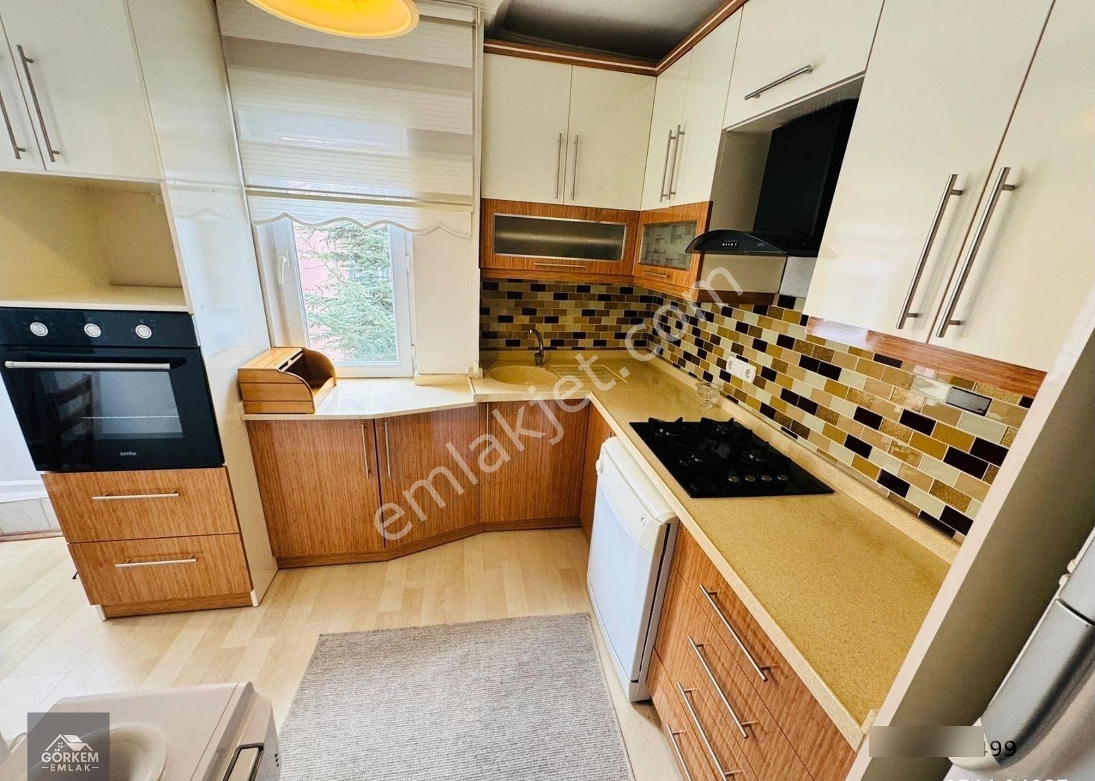 Görkem'den 19 Mayıs Hastane Yanı 2+1 Bağımsız Ön Katta Mantolamalı Güney Batı Cephe - Görsel 9