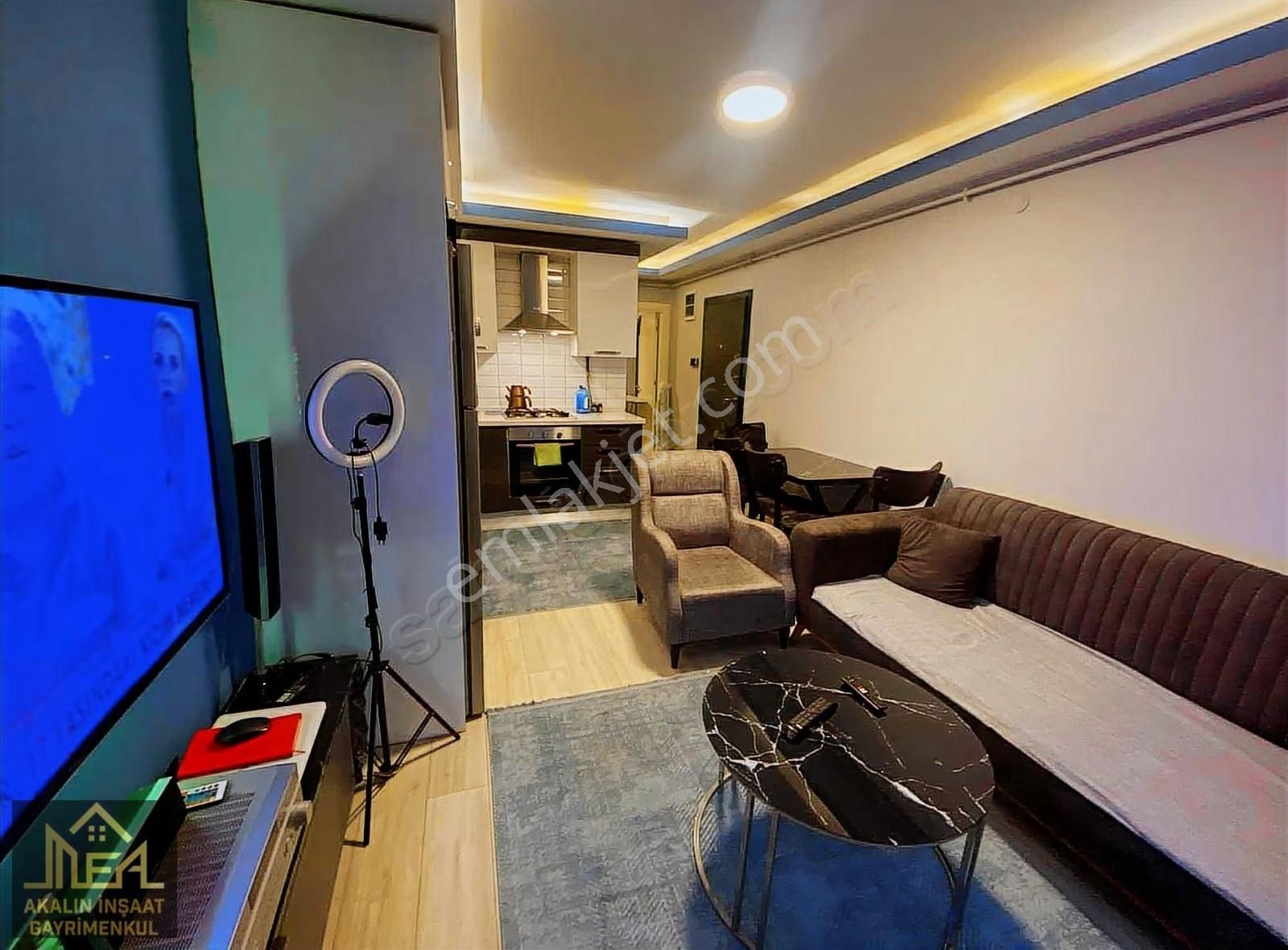 Akalın'dan Fransız Zarafetiyle Şehrin Kalbinde 1+1 Satılık Daire - Görsel 5