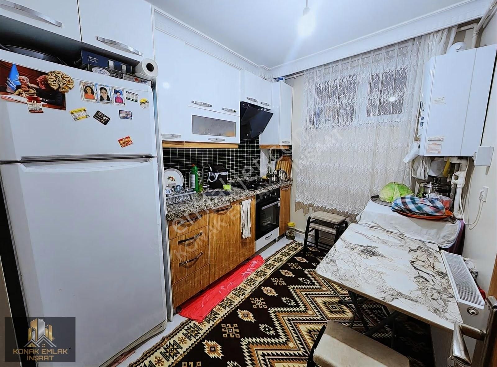 Konak'tan Satılık 2+1 Sığınak Ustu Bahçe Katı