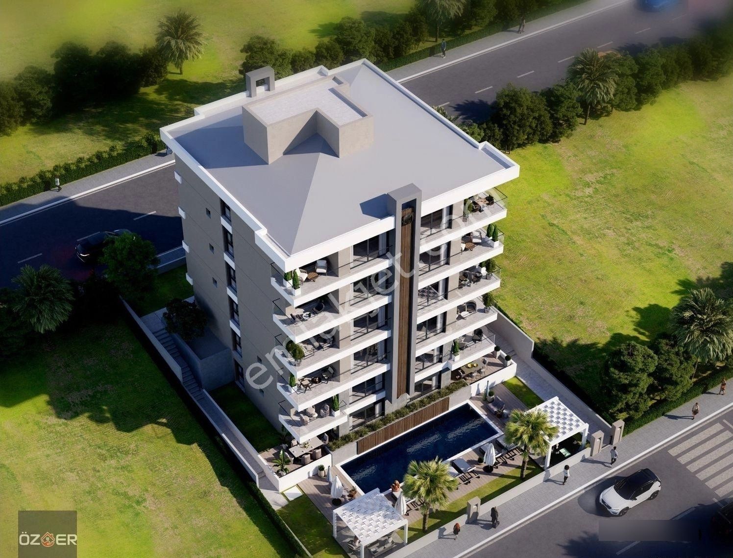 Öz-er Gayrimenkulden Satılık Ultra Lüks 2+1 Daire - Görsel 5