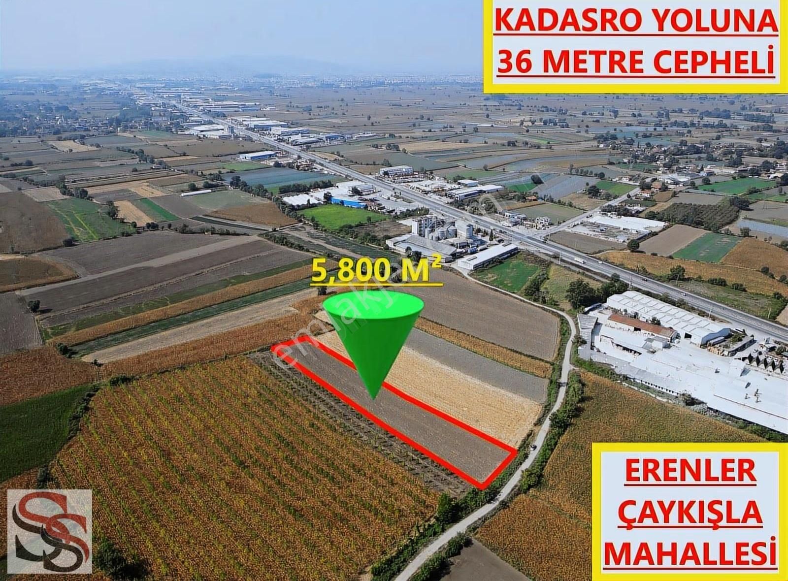 Erenler D-100 Karayoluna 290 Metre Kiralık 5.800 M² Tarla - Görsel 14