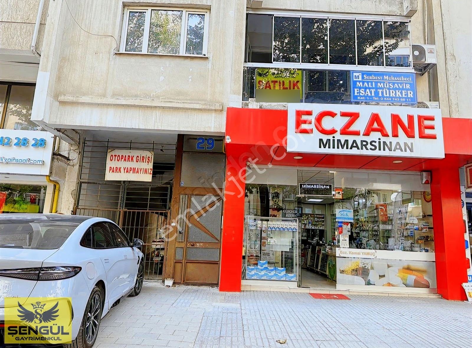 Şengül Gayrimenkul'den Cad Üzeri Kiracılı Çift Apart Ve İşyeri