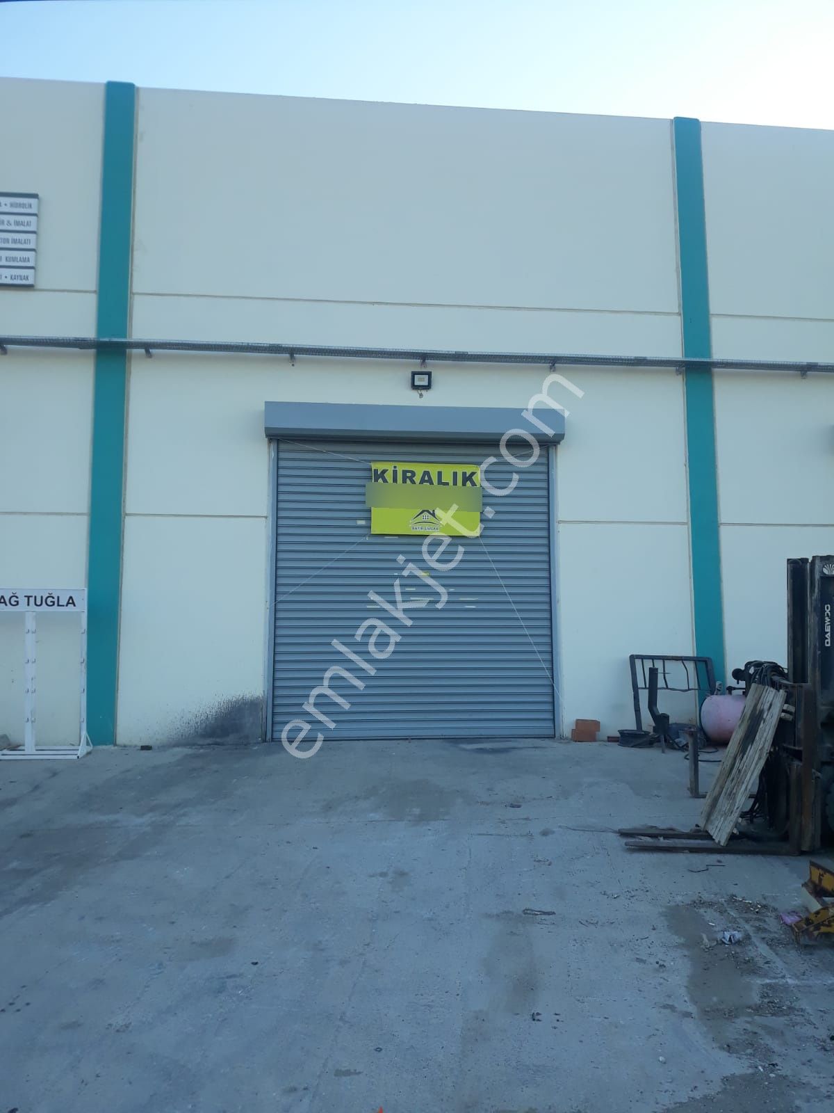 Muğla Menteşe Bayır'da Sanayi İmarlı Kiralık Depo-işyeri